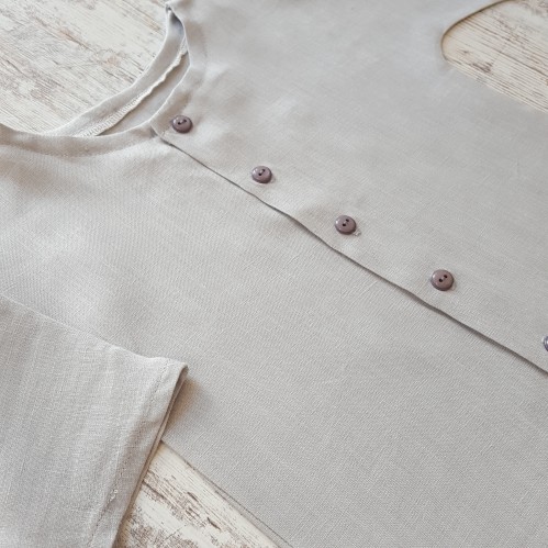 linen baby shirt